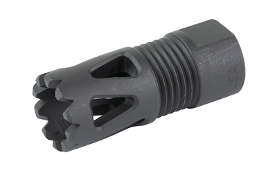 LBE FLASH HIDER TRI-PORTS 1/2X28 BLK - Image 3