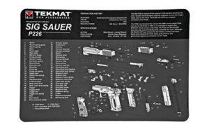 TEKMAT PISTOL MAT SIG P226 BLK
