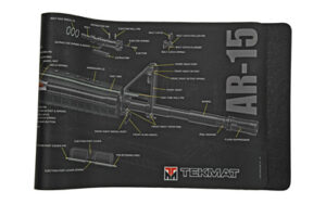 TEKMAT CUTAWAY RIFLE MAT AR15 BLK