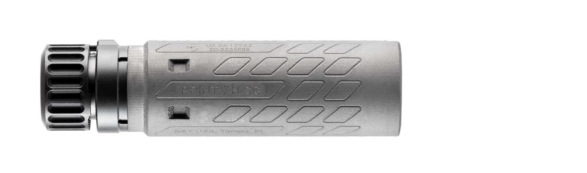 B&T 556 PRINT XH RBS SUBCOMPACT TI SUPPRESSOR