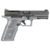 Zev Technologies OZ9 Standard Combat Pistol 9mm Luger 17rd Magazines 4.5" Barrel Black Slide Gray Grip