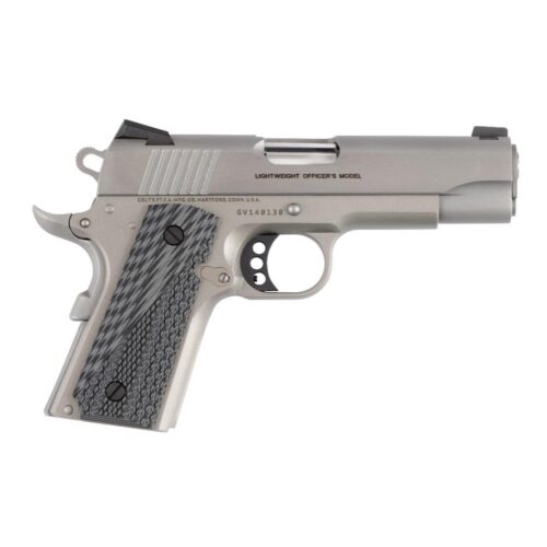 Colt Lightweight Officer Single Action Handgun .45 Auto 7rd Magazine 4.25" Barrel G10 Grips