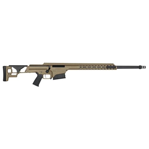 https3A2F2Fmedia.chattanoogashooting.com2Fimages2Fproduct2FGX185212FGX18515.jpg Barrett SMR MRAD Fixed Stock Rifle 6.5 Creedmoor 10rd Magazine(1) 24' Fluted Barrel FDE Finish
