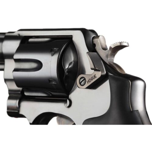 Hogue S&W Short Cylinder Release Stainless Steel- Blued