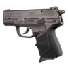 Hogue Handall Beavertail Grip Sleeve for Springfield XD-E 9/45 Black