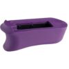 Hogue Rubber Magazine Extended Base Pad for Kimber Micro 9 Purple