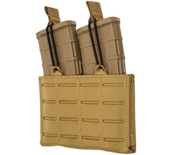 https3A2F2Fmedia.chattanoogashooting.com2Fimages2Fproduct2FINT3567CY2FINT3567CY.jpg TacShield RZR Molle Double Rifle Magazine Pouch Coyote Brown