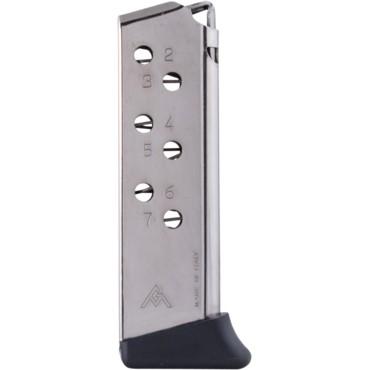 https3A2F2Fmedia.chattanoogashooting.com2Fimages2Fproduct2FMYMGWPPK32FRN2FMYMGWPPK32FRN_1.jpg Mec-Gar Handgun Magazine Walther PPK .32 ACP HT Nickel 7 rd