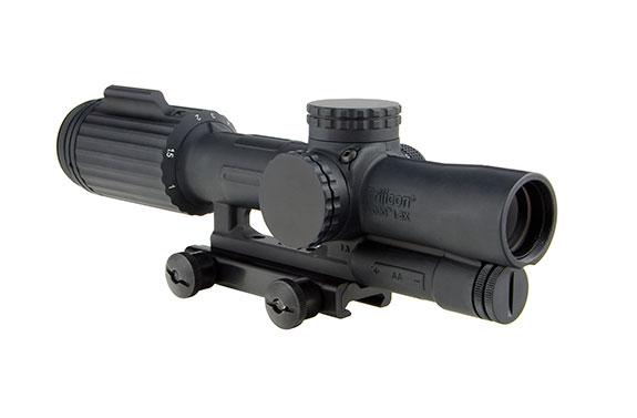 Trijicon VCOG Rifle Scope - 1-6x24mm Green Segmented Circle/Crosshair MOA Reticle w/ Thumb Screw Mt.