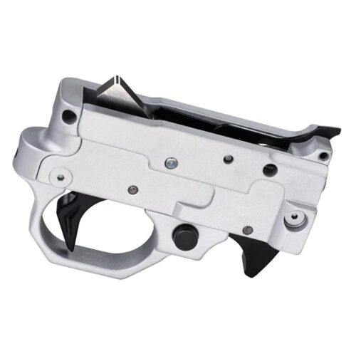 https3A2F2Fmedia.chattanoogashooting.com2Fimages2Fproduct2FVQVCTP110S2FVQVCTP110S-1_1.jpg Volquartsen Drop-In Replacement Trigger Group for Ruger 10/22 and 22 Charger Silver