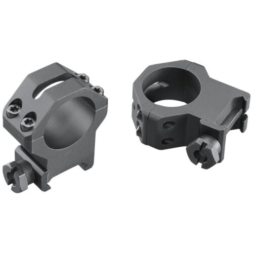 https3A2F2Fmedia.chattanoogashooting.com2Fimages2Fproduct2FWE995132FWE99513-1.jpg Weaver 4-Hole Tactical Picatinny Aluminum Scope Rings 1" X-High Matte